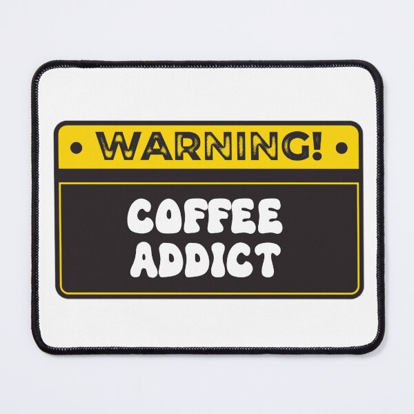 Item preview, Human Warning Label Coffee Addict  designed and sold by Jajulile.