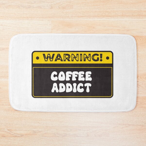 Item preview, Human Warning Label Coffee Addict  designed and sold by Jajulile.