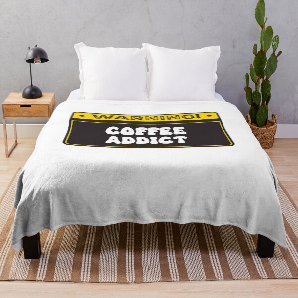 Item preview, Human Warning Label Coffee Addict  designed and sold by Jajulile.