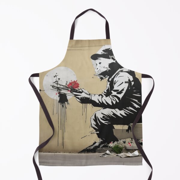 Item preview, Graffiti Dreams Banksy destroyer flower designed and sold by martin max.