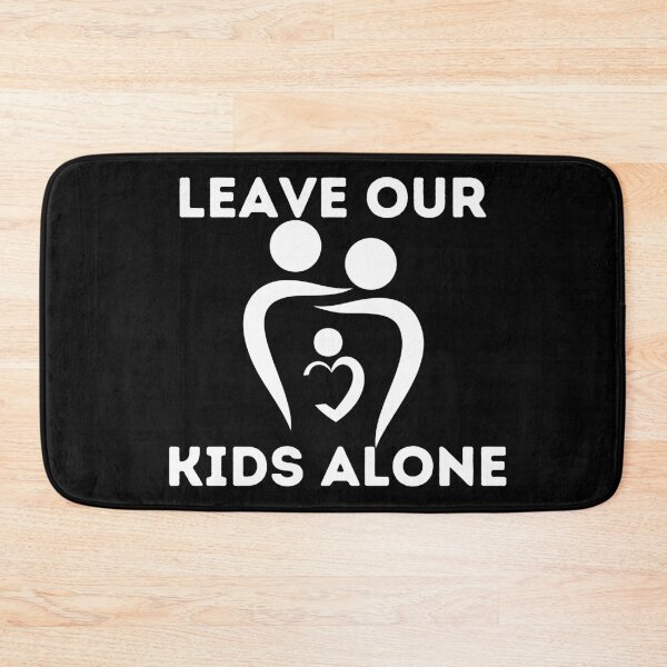 Aperçu de l'œuvre Laissons nos enfants tranquilles créée et vendue par GlunmanStore.