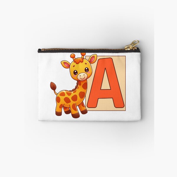 Item preview, Giraffe Monogram Letter A designed and sold by Coffee Lifestyle.