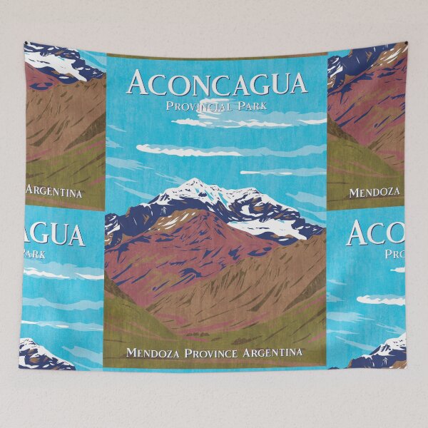 Item preview, Aconcagua Provincial Park Argentina Poster designed and sold by JordanHolmes.