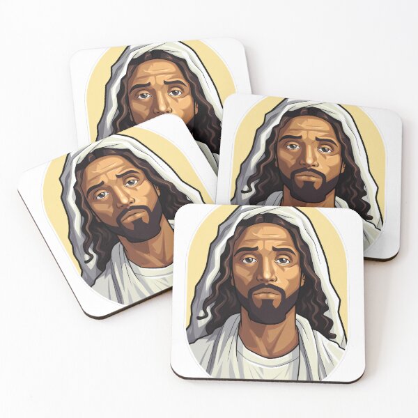 Artikelvorschau, Schwarzer Jesus (v2) entworfen und verkauft von ArtAlchemyCo.
