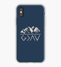 God is greater than the highs and lows iPhone Case