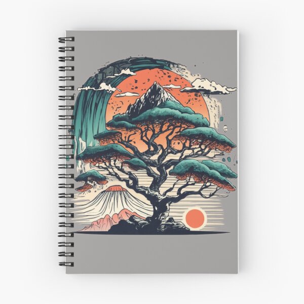 Item preview, Japanese style sunset 2 designed and sold by rayo-art.