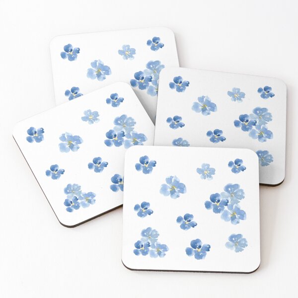 Item preview, Little Blue Flowers designed and sold by Joyceful Creations.