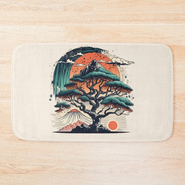 Item preview, Japanese style sunset 2 designed and sold by rayo-art.
