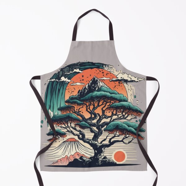 Item preview, Japanese style sunset 2 designed and sold by rayo-art.