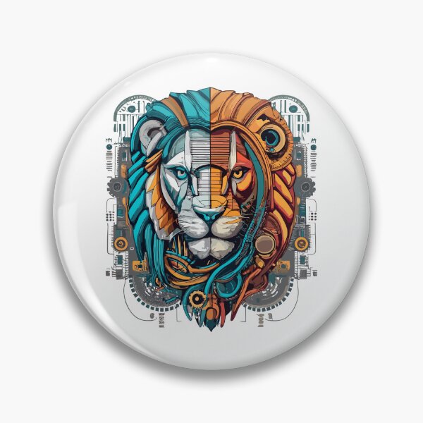 Item preview, Mechanical Lion designed and sold by ColorFlick.