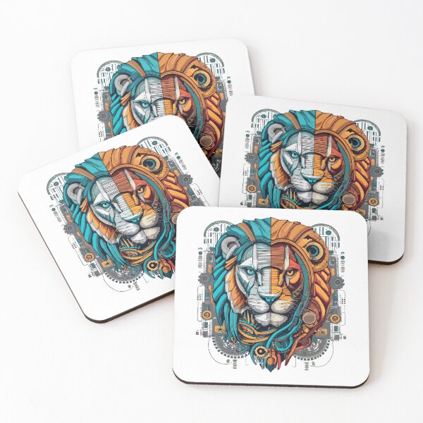 Item preview, Mechanical Lion designed and sold by ColorFlick.
