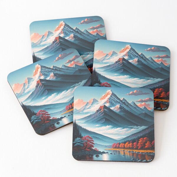 Item preview, Winter River Landscape designed and sold by cyriledoesaiart.
