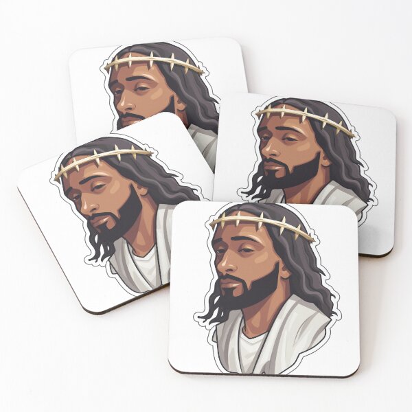 Artikelvorschau, Schwarzer Jesus (v4) entworfen und verkauft von ArtAlchemyCo.