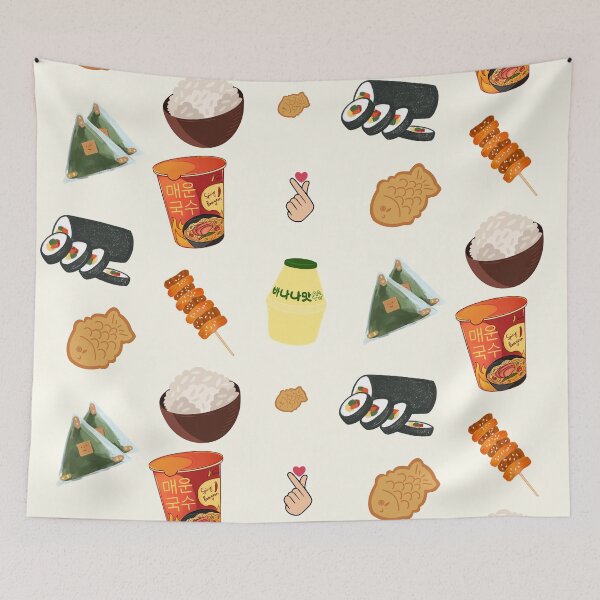 Item preview, korean food *choose medium sticker* designed and sold by nelkrshop.