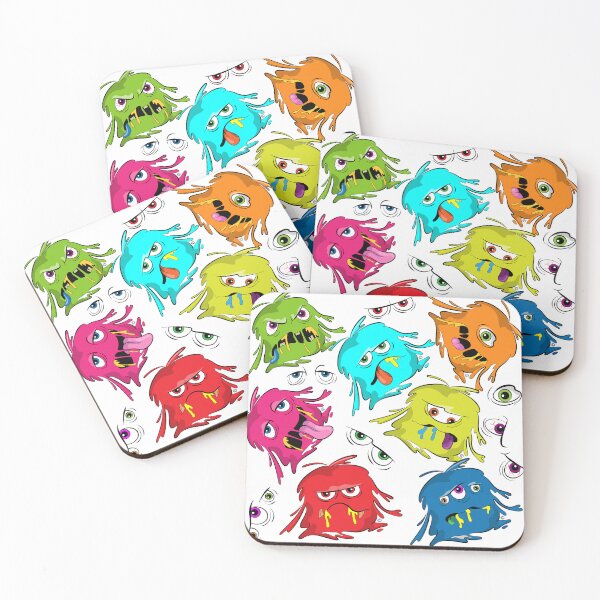 Item preview, Slime Monster Pattern designed and sold by AndreOwl.
