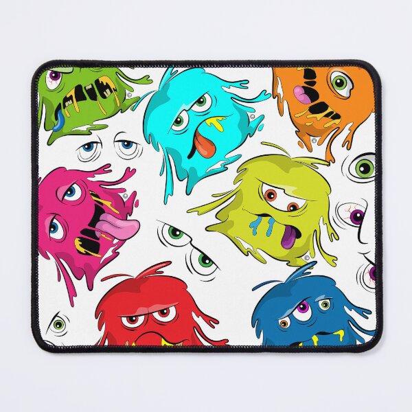 Item preview, Slime Monster Pattern designed and sold by AndreOwl.