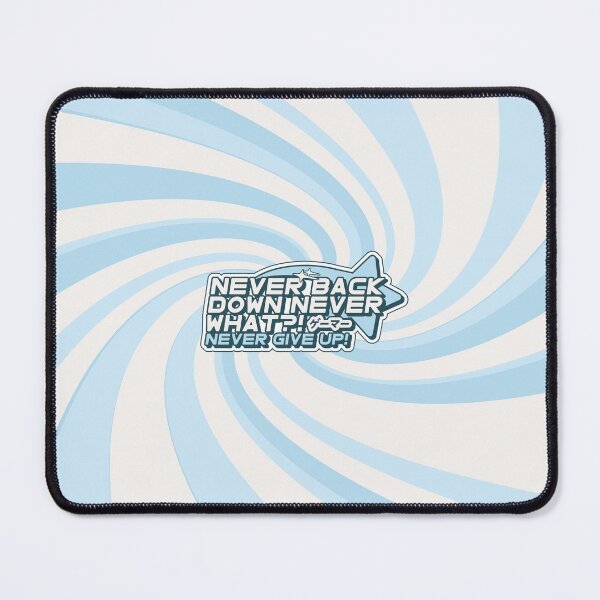 Item preview, Never Back Down Never What?! y2k (Cringe Gamer) designed and sold by Ashley Castleton.
