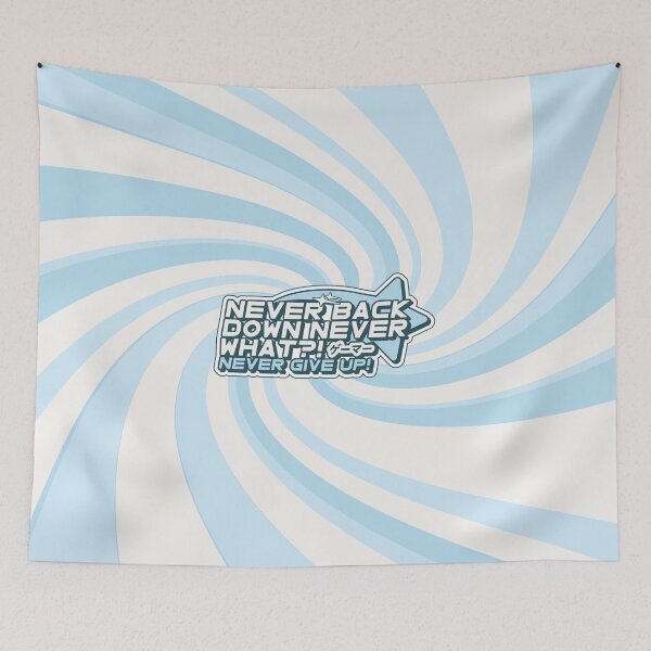 Item preview, Never Back Down Never What?! y2k (Cringe Gamer) designed and sold by Ashley Castleton.