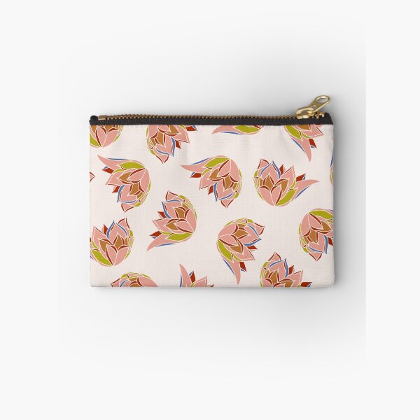 Item preview, Flor abstracta sobre fondo rosa claro designed and sold by BrankaPD.