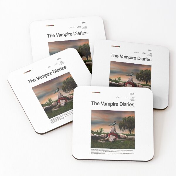 Item preview, the vampires diaries series poster designed and sold by paulrommer.