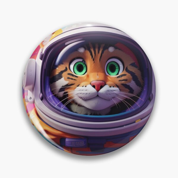 Aperçu de l'œuvre Chat astronaute créée et vendue par Decyo.