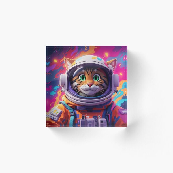 Artikelvorschau, Astronaut Cat entworfen und verkauft von Decyo.
