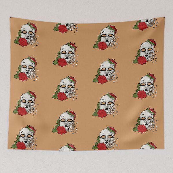 Item preview, Marble Hornets Mask with Roses designed and sold by Levi Zammit.