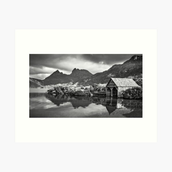 Item preview, Dove Lake Boat House, Tasmania designed and sold by Christine Wilson.