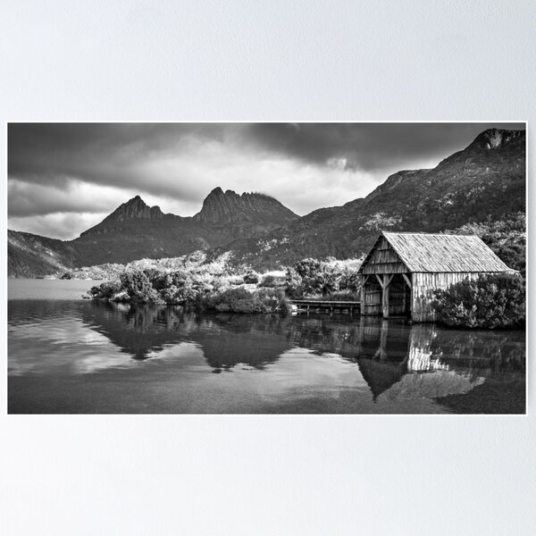 Item preview, Dove Lake Boat House, Tasmania designed and sold by Christine Wilson.