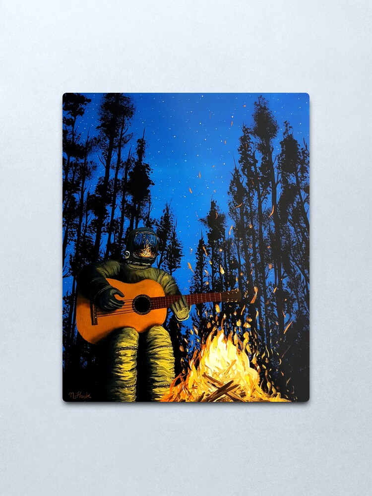 Alternate view of Serenader Metal Print