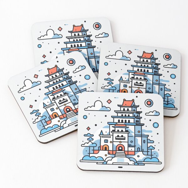 Item preview, Modern Geometric Castle designed and sold by cyriledoesaiart.