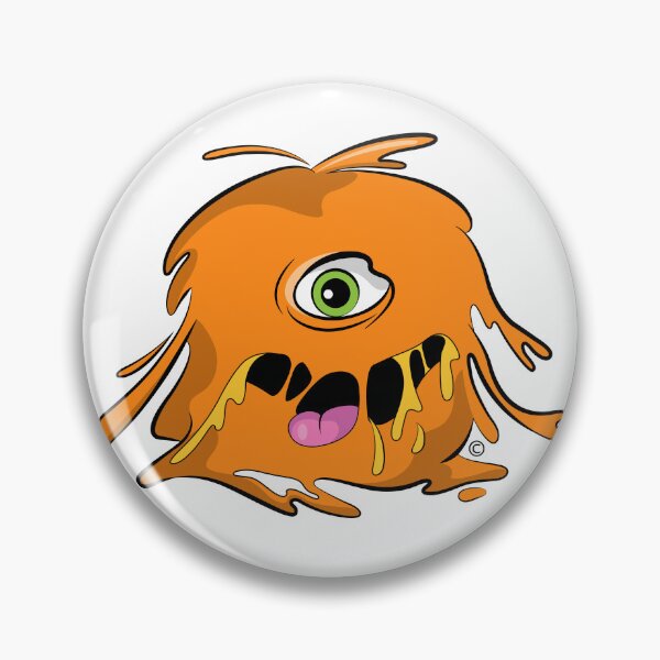 Item preview, Slime Ooga Monster Orange designed and sold by AndreOwl.