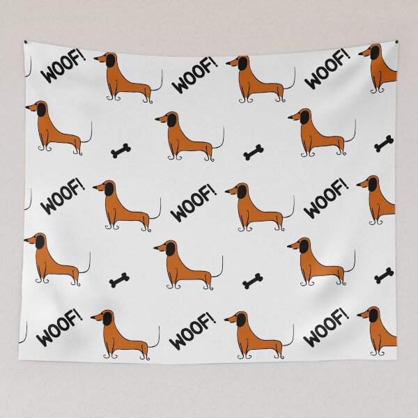 Item preview, Cute Red Dachshund designed and sold by Hic21.