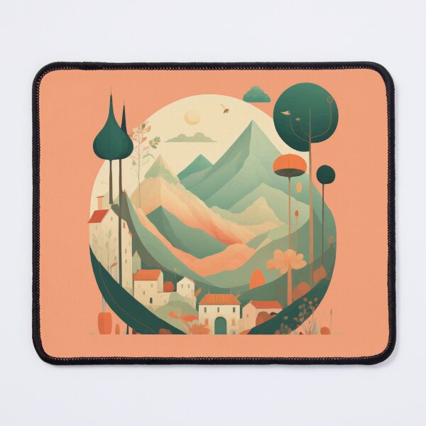 Item preview, Village in an Enchanted Forest designed and sold by XikilloconX.