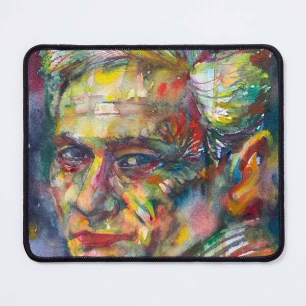 Item preview, JACQUES DERRIDA watercolor portrait .2 designed and sold by lautir.