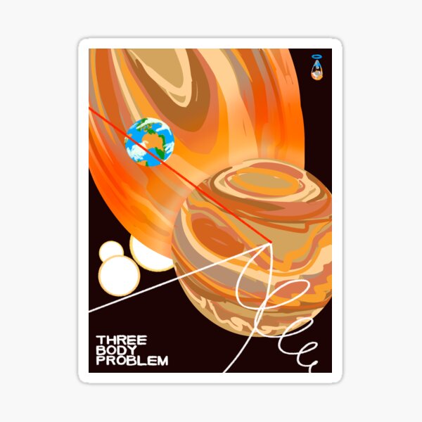 Item preview, Three Body Problem Solar System designed and sold by BA-reacts.