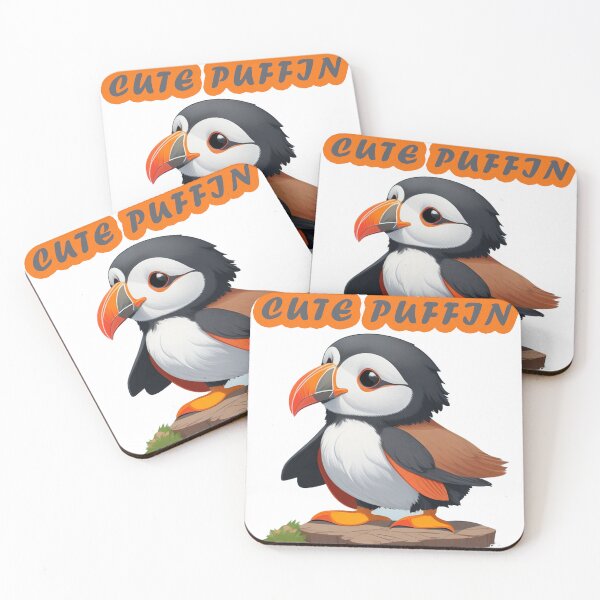 Item preview, cute puffin designed and sold by Almasrigroup.