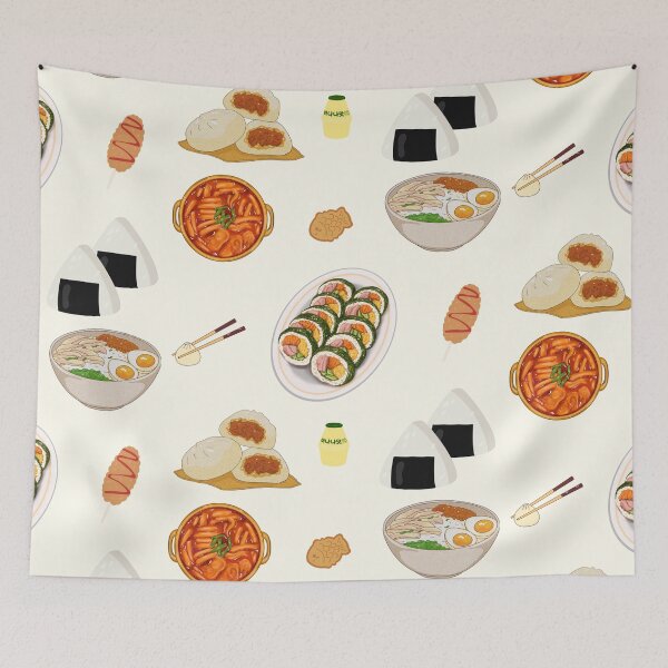Item preview, korean food *choose medium sticker* designed and sold by nelkrshop.