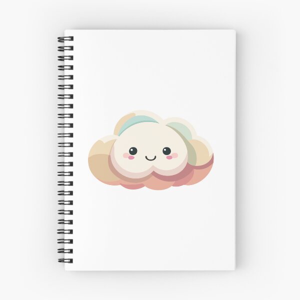 Item preview, Cute Kawaii Pastel Colored Happy Cloud designed and sold by florence-along.