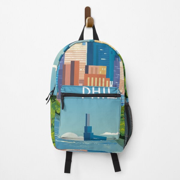 Item preview, Philadelphia  vintage travel poster  designed and sold by Arctic frame studio.