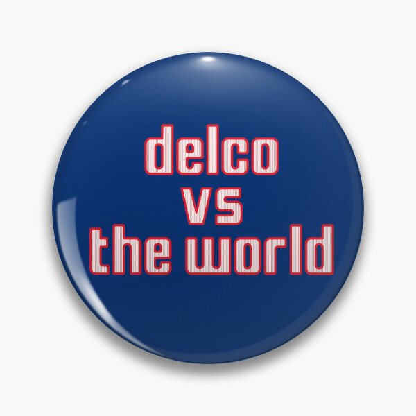 Item preview, Delco vs The World - Phillies Pinstripe designed and sold by TropiCol Creations.