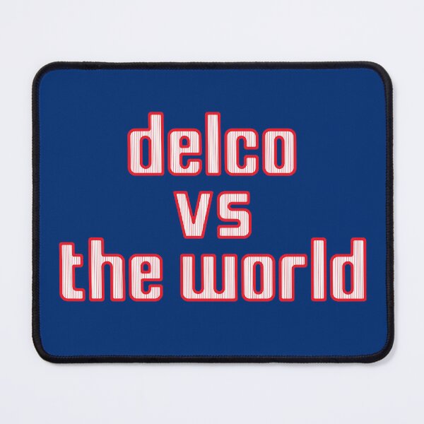Item preview, Delco vs The World - Phillies Pinstripe designed and sold by TropiCol Creations.