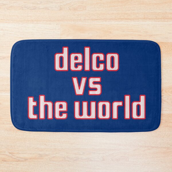 Item preview, Delco vs The World - Phillies Pinstripe designed and sold by TropiCol Creations.