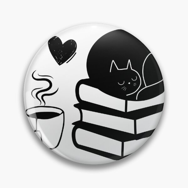Item preview, Cat And Books designed and sold by Theia-Creations.