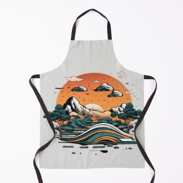Item preview, Japanese style sunset 3 designed and sold by rayo-art.