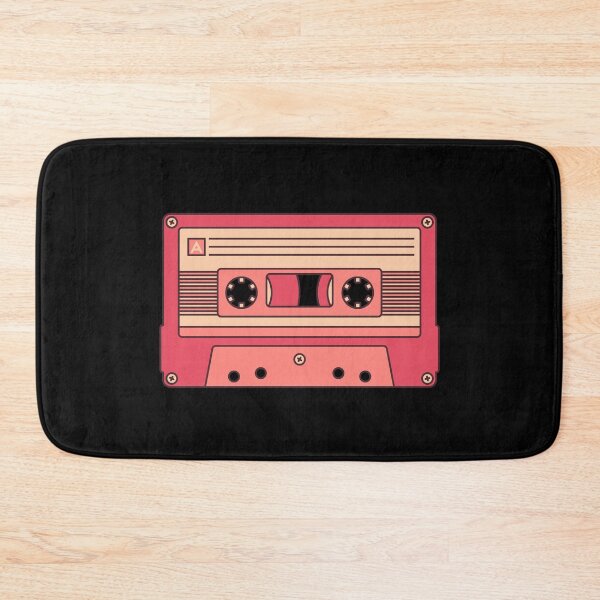 Item preview, Cassette Tape - Mixed Tape concept red design for Retro Music Lovers designed and sold by venomousvector.