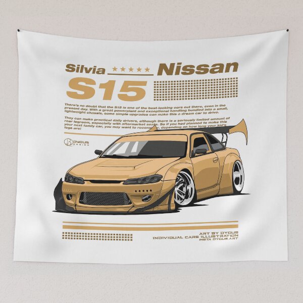 Item preview, Nissan Silvia S15 Drift Classic coupe JDM Stance designed and sold by Dygus.ART.