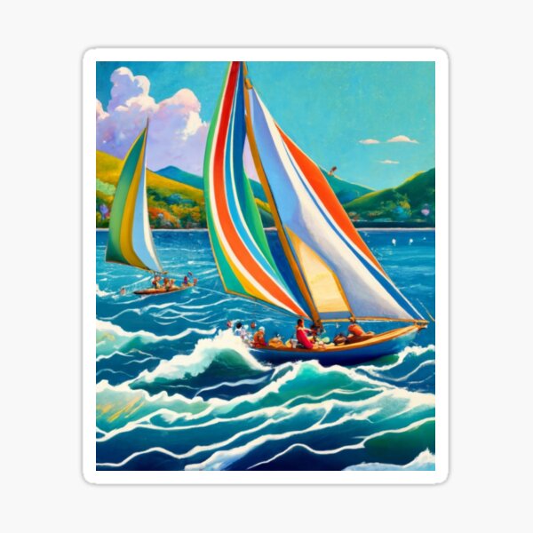 Item preview, Yoles race designed and sold by ArtsDestination.