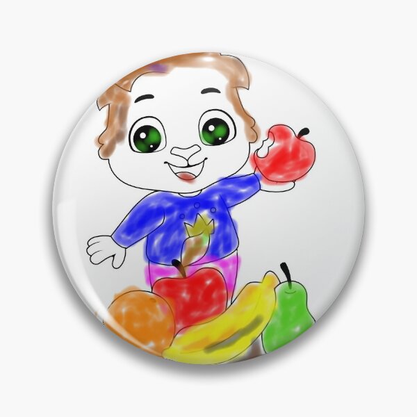 Item preview, Cartoon with fruits for Kids designed and sold by mapacs100.