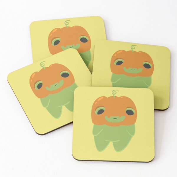Item preview, Frog with Pumpkin Mask designed and sold by Coral-Bee.